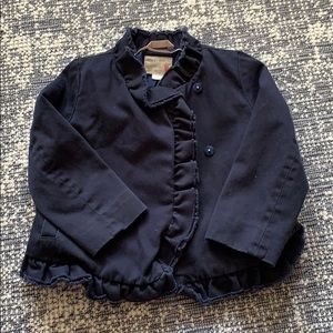 Jcrew kids ruffled jacket